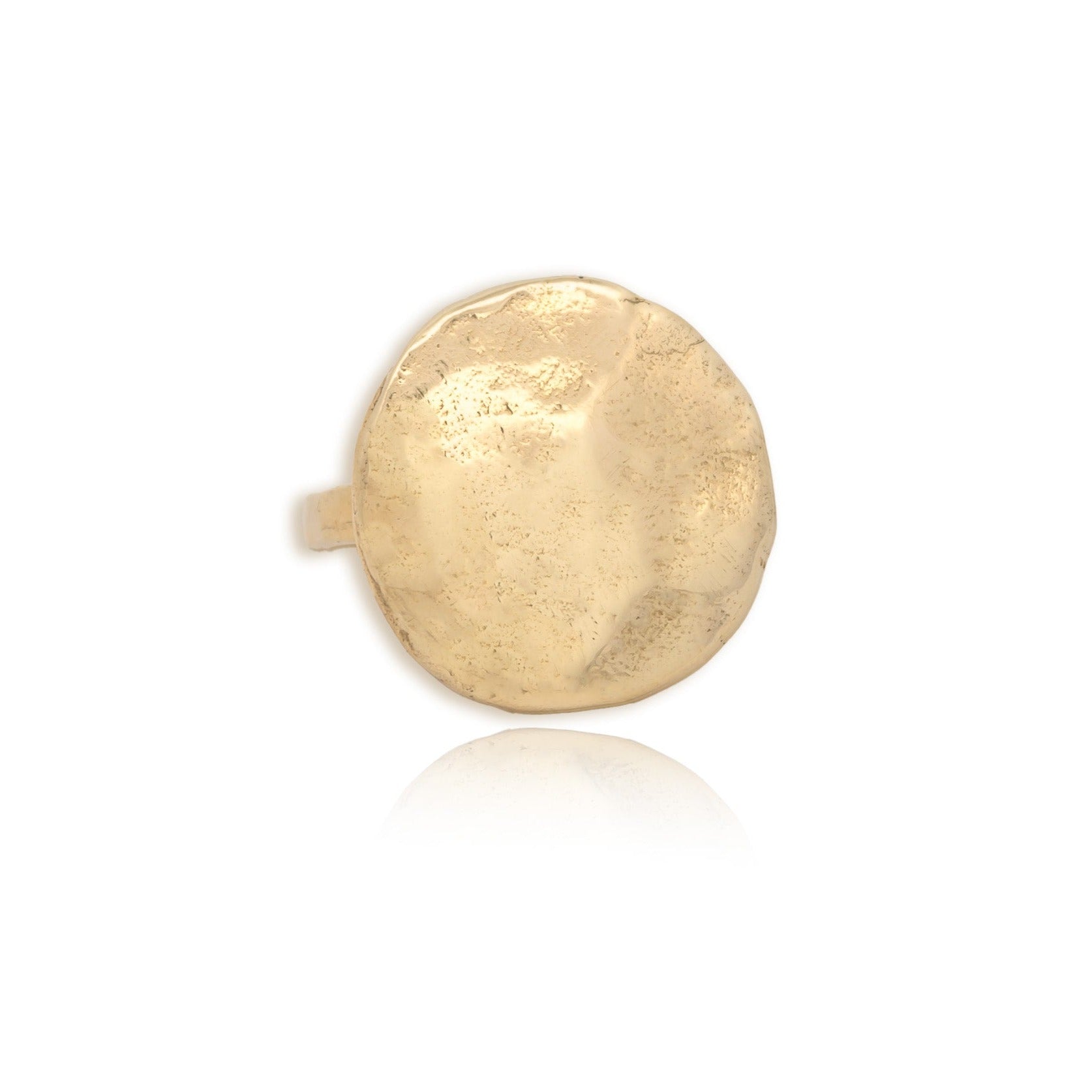 Gold Lunar Moon Ring - Dea Dia