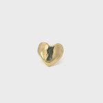 Heart Signet Ring - Brass Heart Ring.mp4