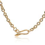 Serpent Hook Chain Necklace - Dea Dia