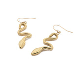Serpentina Snake Dangle Earrings - Dea Dia