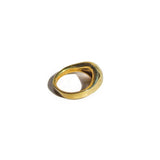 14k Gold Dome Pinky Ring - Dea Dia