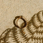 14k Gold Grey Diamond Ring - Dea Dia