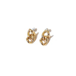 Link Studs - Chunky Chain Stud Earrings - Dea Dia