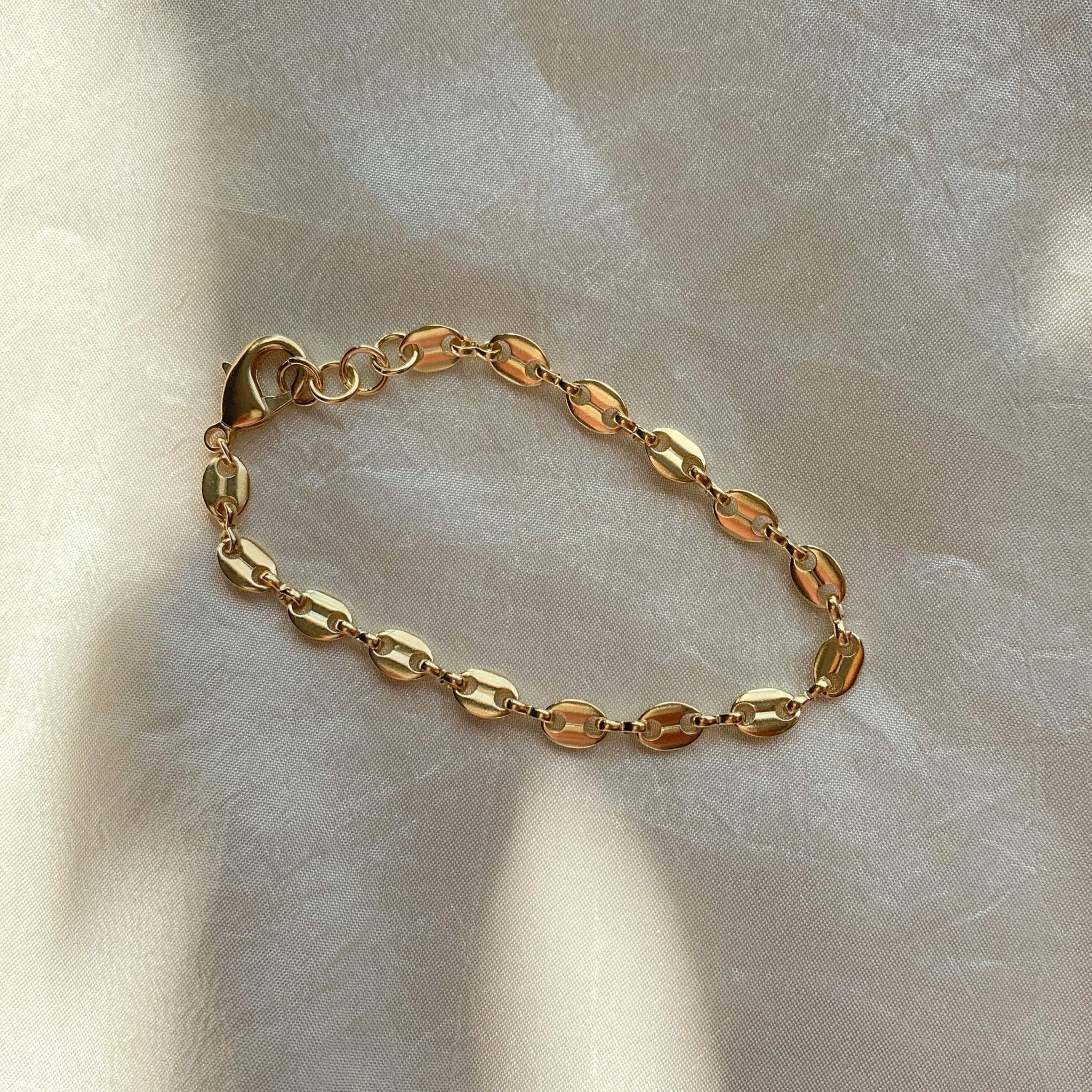 Maritime Gold Chain Bracelet - Dea Dia