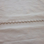 Puffy Silver Mariner Chain Necklace - Dea Dia