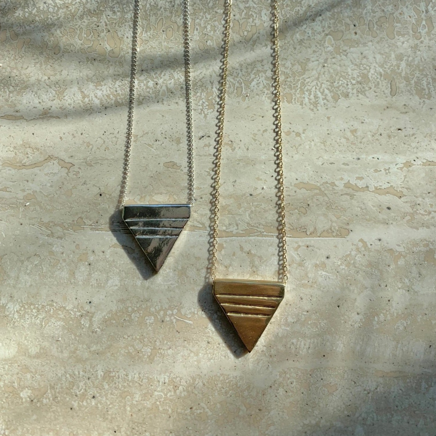 Rituals Necklace - Symbolic Triangle Necklace - Archive Sale - Dea Dia
