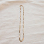 Thick Gold Figaro Chain Necklace - Dea Dia